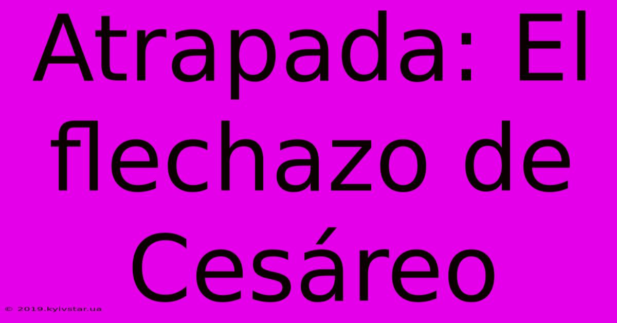 Atrapada: El Flechazo De Cesáreo