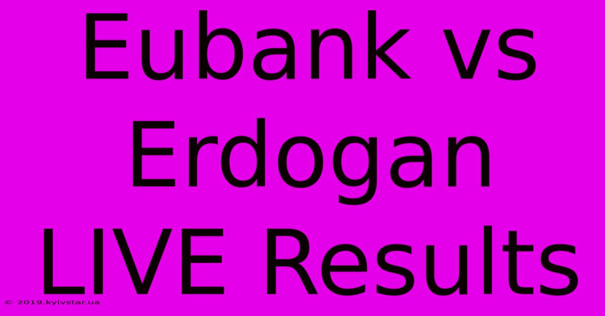 Eubank Vs Erdogan LIVE Results