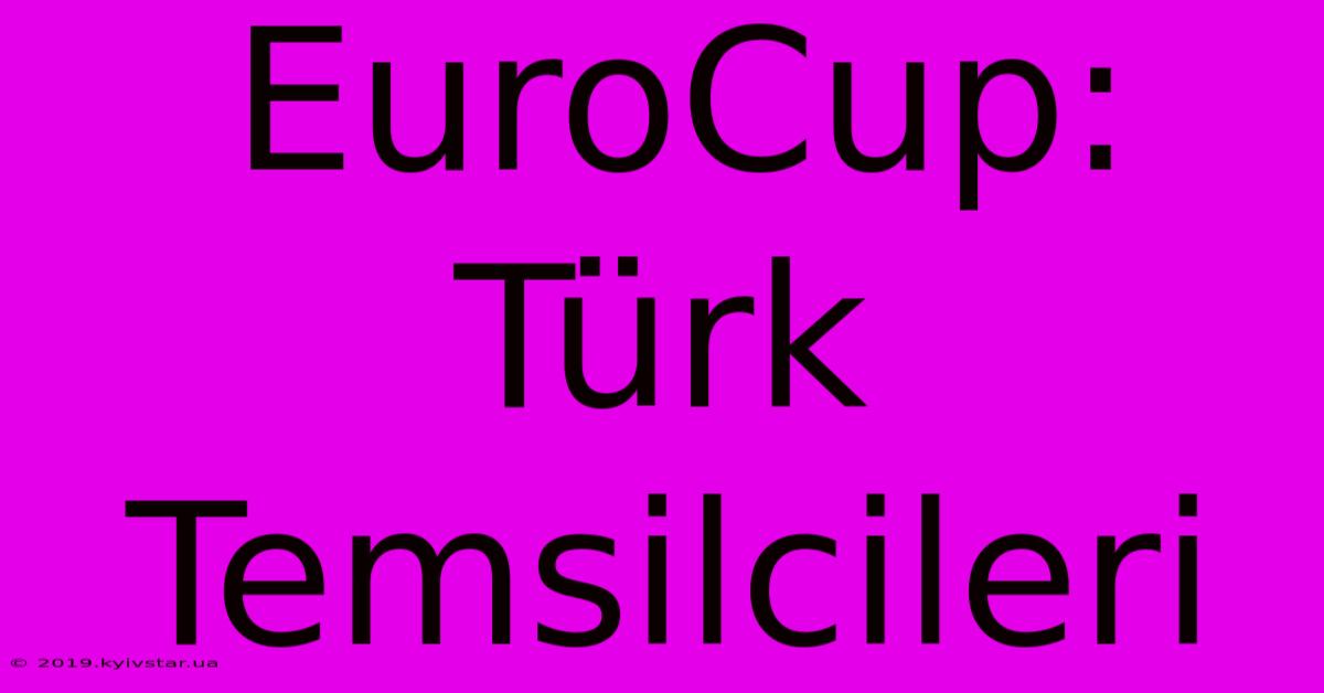 EuroCup: Türk Temsilcileri