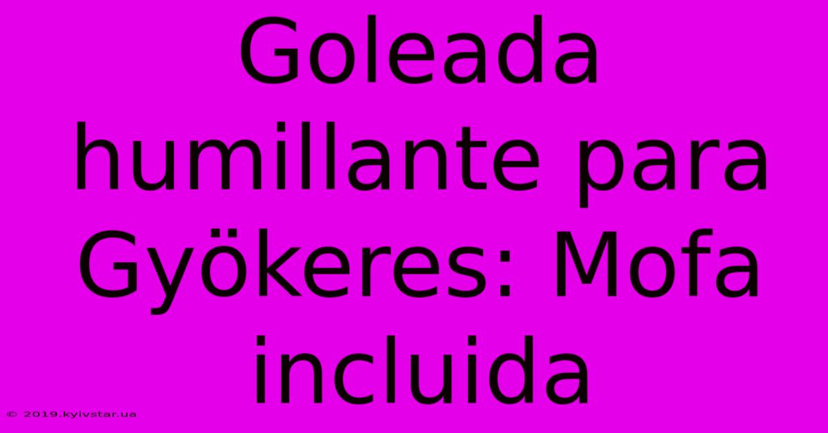 Goleada Humillante Para Gyökeres: Mofa Incluida