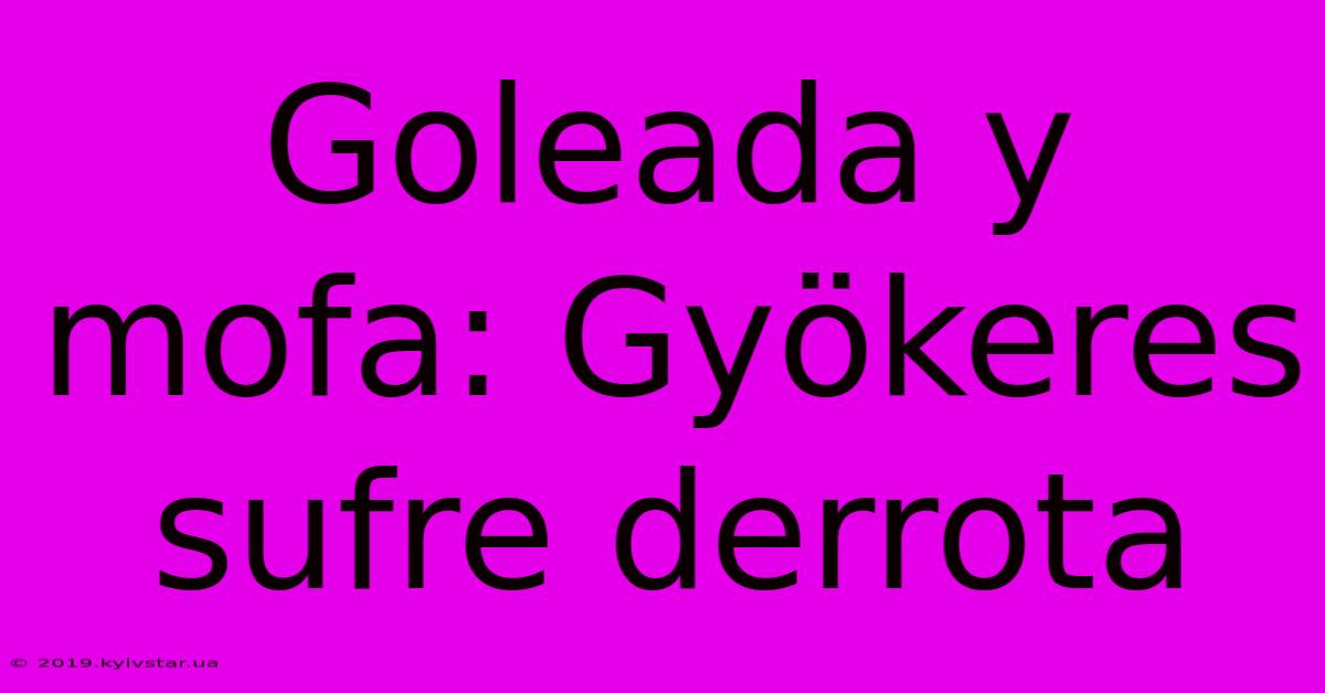 Goleada Y Mofa: Gyökeres Sufre Derrota