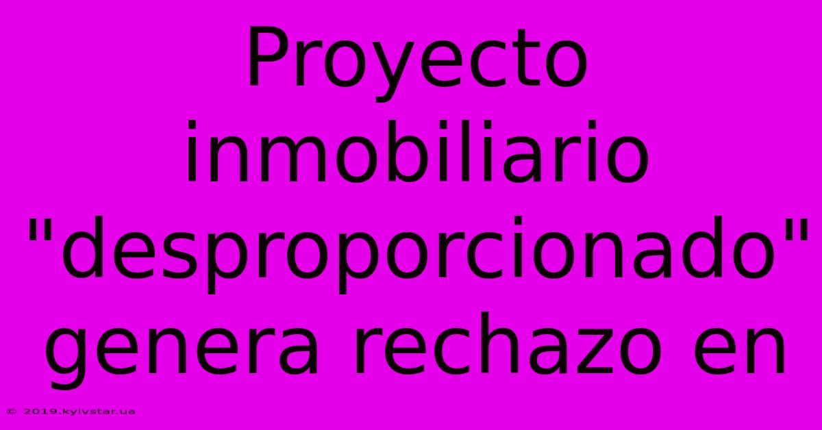 Proyecto Inmobiliario 