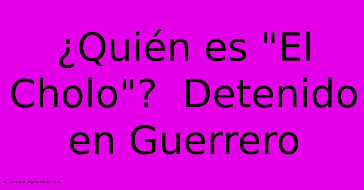 ¿Quién Es 