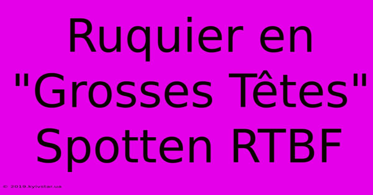 Ruquier En 