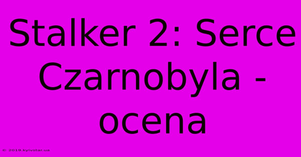 Stalker 2: Serce Czarnobyla - Ocena