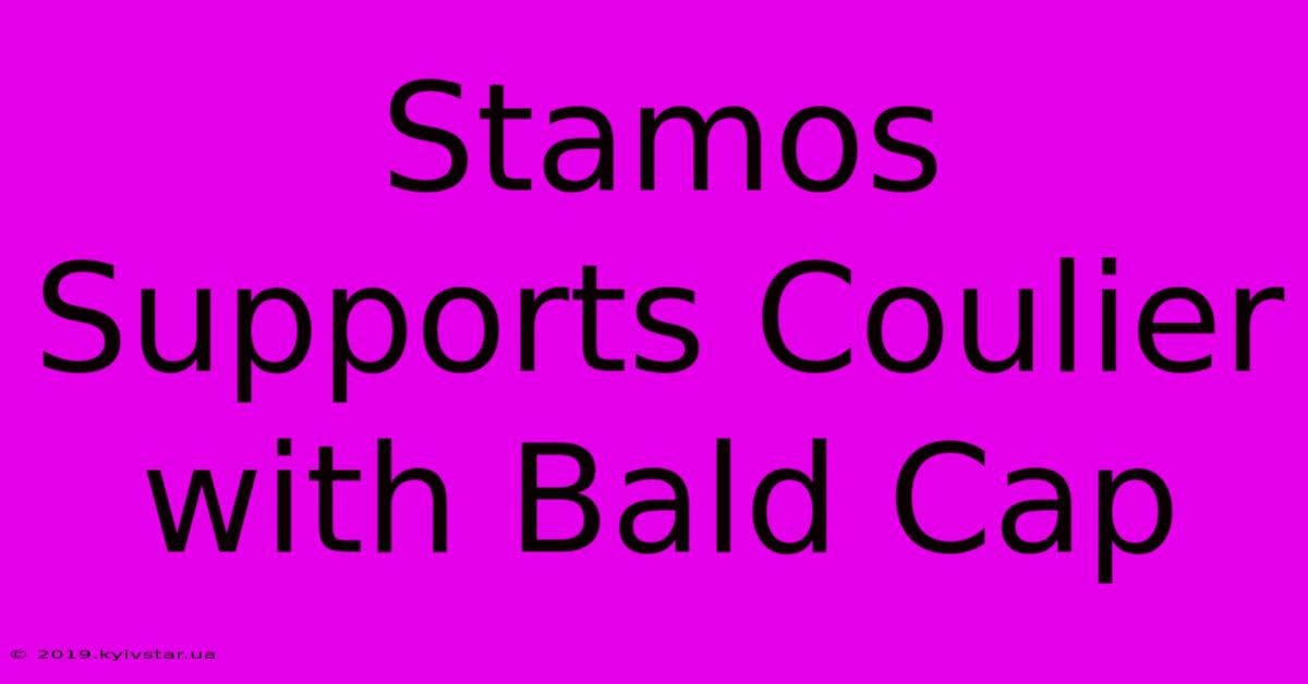 Stamos Supports Coulier With Bald Cap