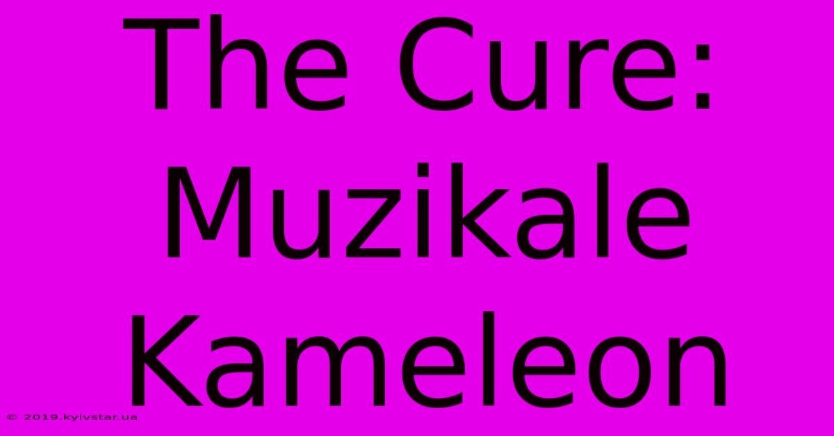 The Cure: Muzikale Kameleon 