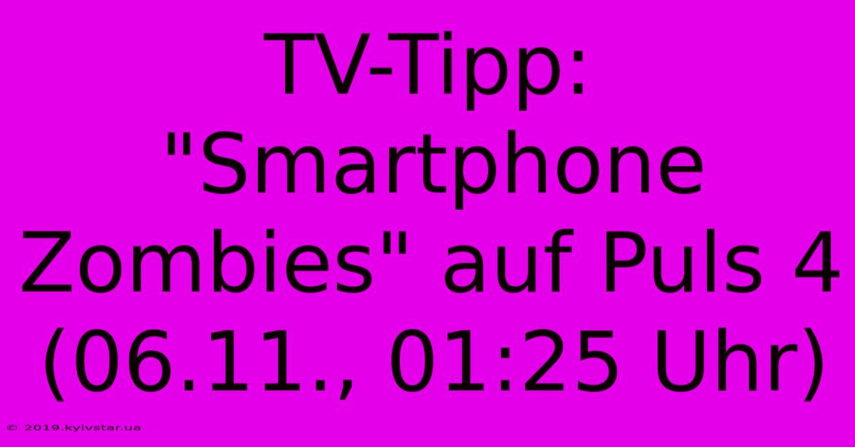 TV-Tipp: 