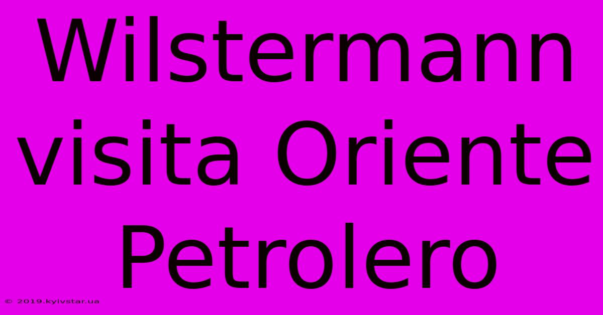 Wilstermann Visita Oriente Petrolero